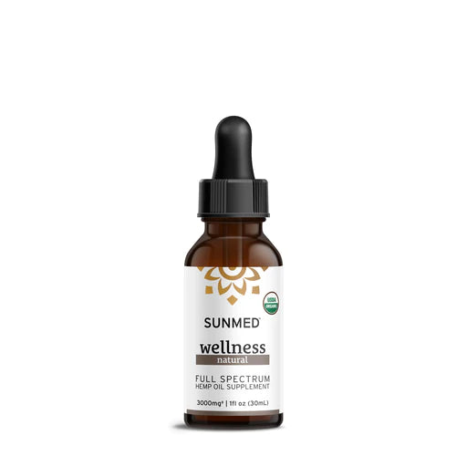 Full Spectrum Organic Tincture 3000 mg