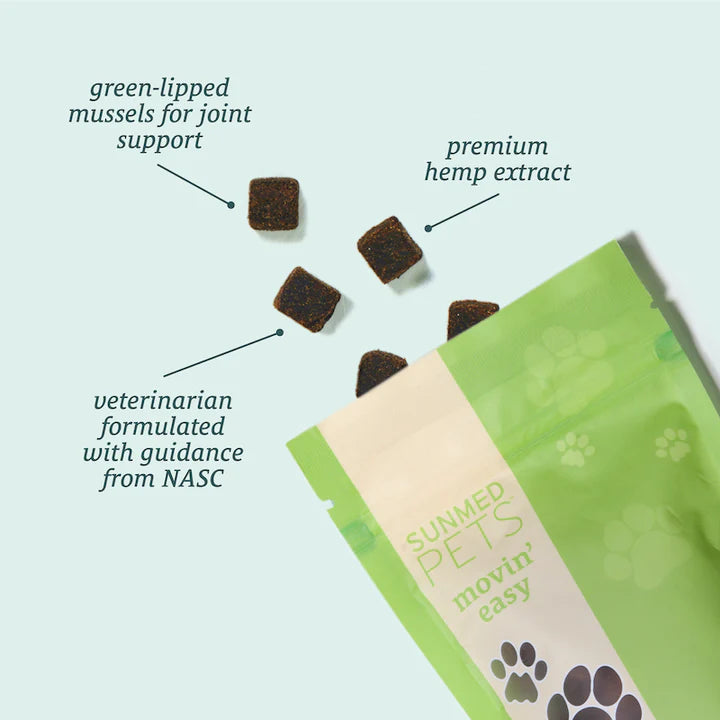 Broad Spectrum Movin' Easy Pet Chews